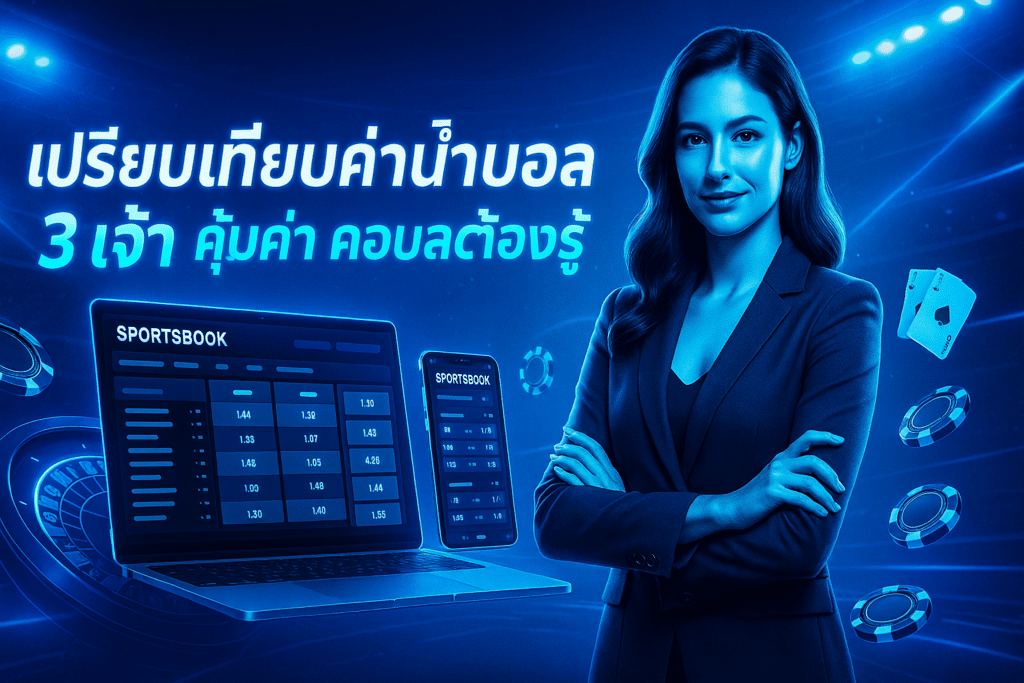 เปรียบเทียบค่าน้ำบอล