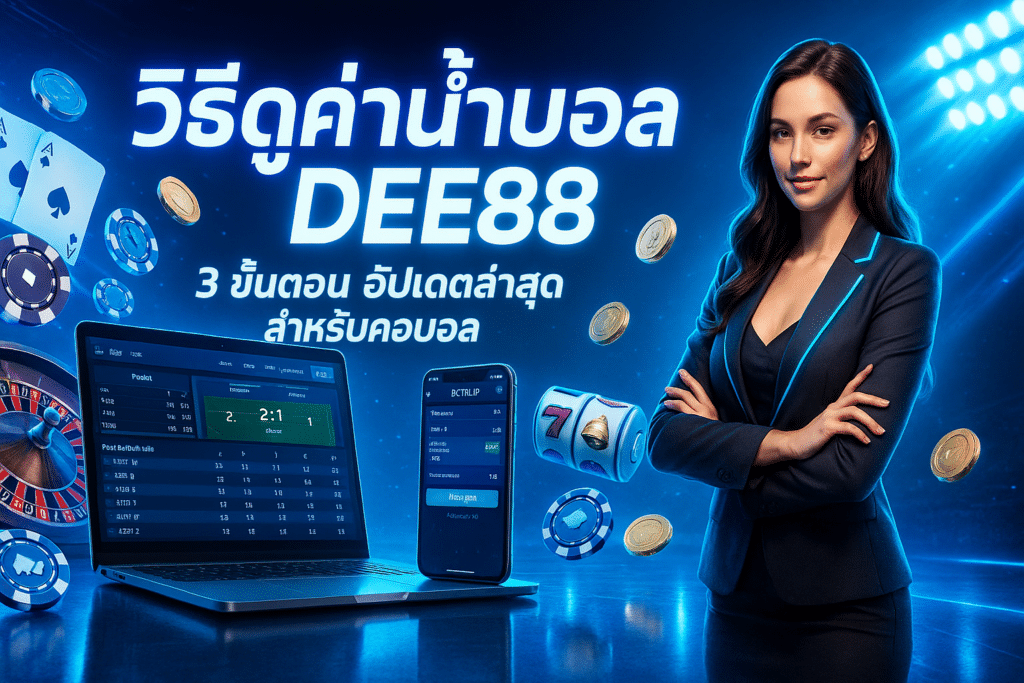 วิธีดูค่าน้ำบอล DEE88