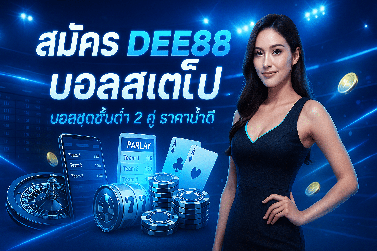 สมัคร DEE88 บอลสเต็ป